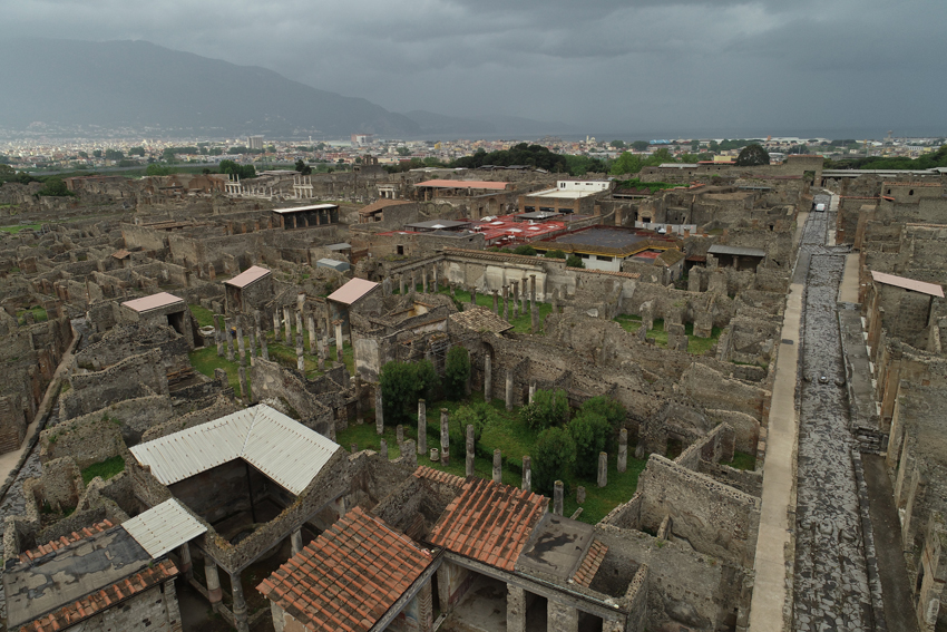 Casa di Arianna and Pompeii (photo: OeAW-OeAI/C. Kurtze)
