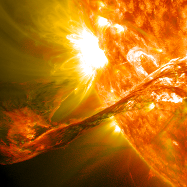 Sonneneruption © NASA/Wikimedia/CC