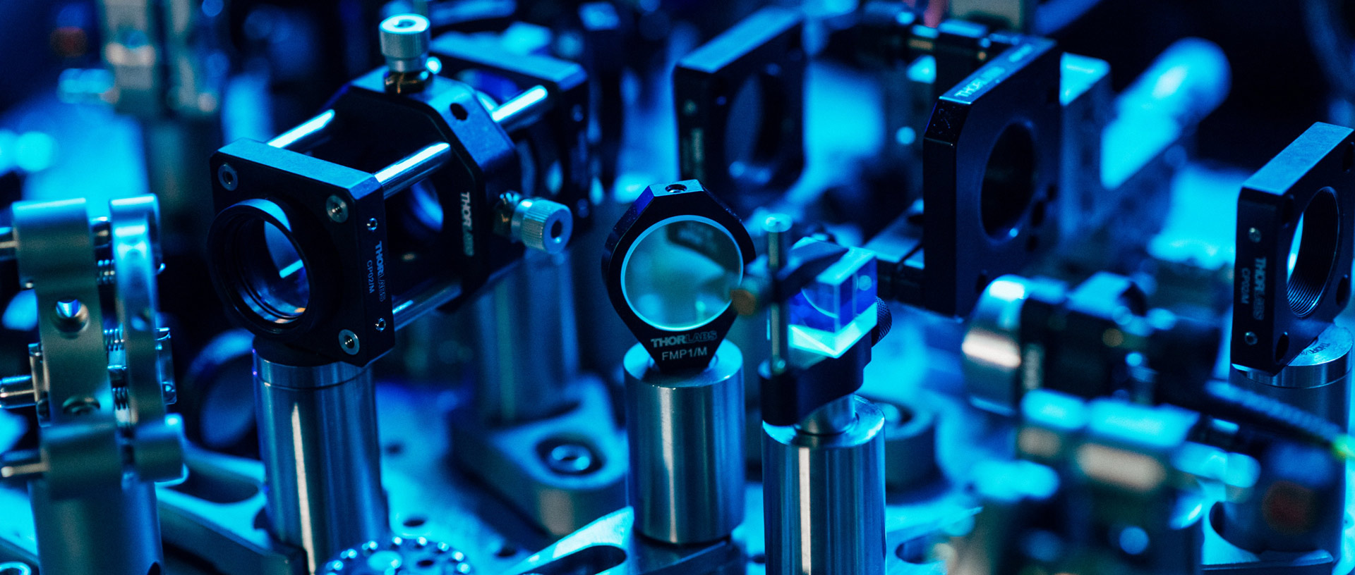 Versuchsaufbau im Quantenlabor an der ÖAW zur Verschränkung von Lichtteilchen (Photonen). © Klaus Pichler/ÖAW Versuchsaufbau im Quantenlabor an der ÖAW zur Verschränkung von Lichtteilchen (Photonen). © Klaus Pichler/ÖAW