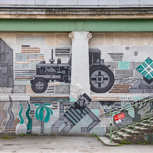 Welche gesellschaftspolitischen Themen bildet die Graffiti-Strecke am Wiener Donaukanal ab? Das untersuchen neue Forschungen, finanziert von der ÖAW. © ÖAW