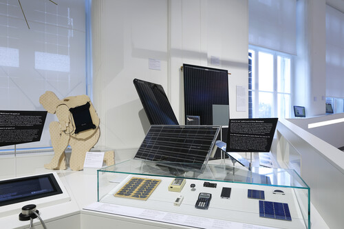 Photovoltaik-Teil der ON/OFF-Ausstellung