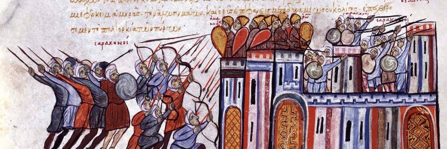 medieval image of a battle in which a castle is being attacked