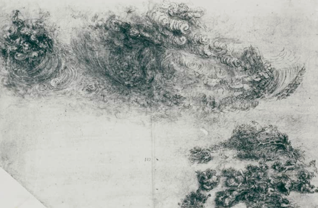 Leonardo da Vinci, Apocalyptic Storm, c. 1517