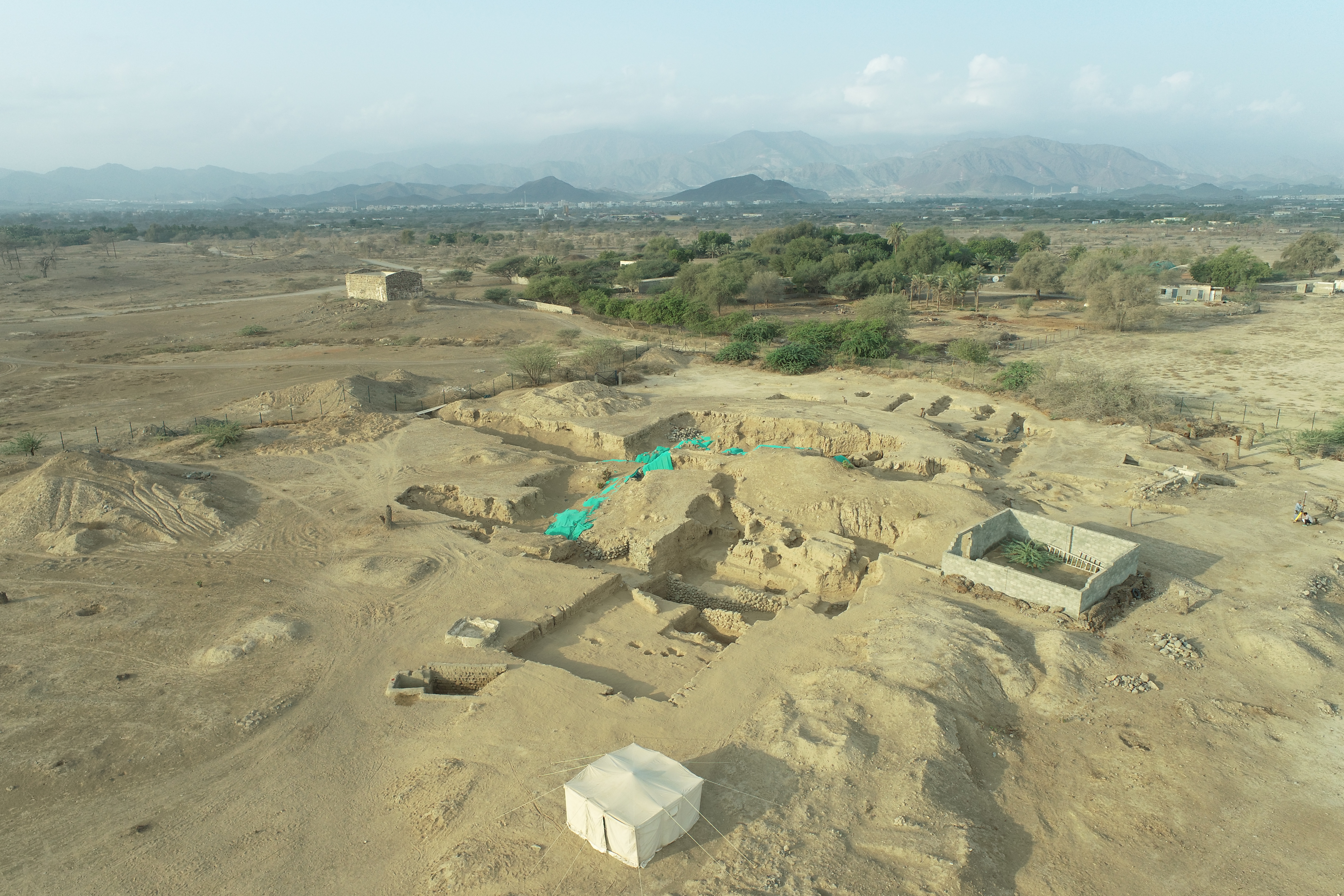 Feldforschungen in Kalba 2021, Emirat Sharjah, Vereinigte Arabische Emirate (© SAA/K. Kamyab)