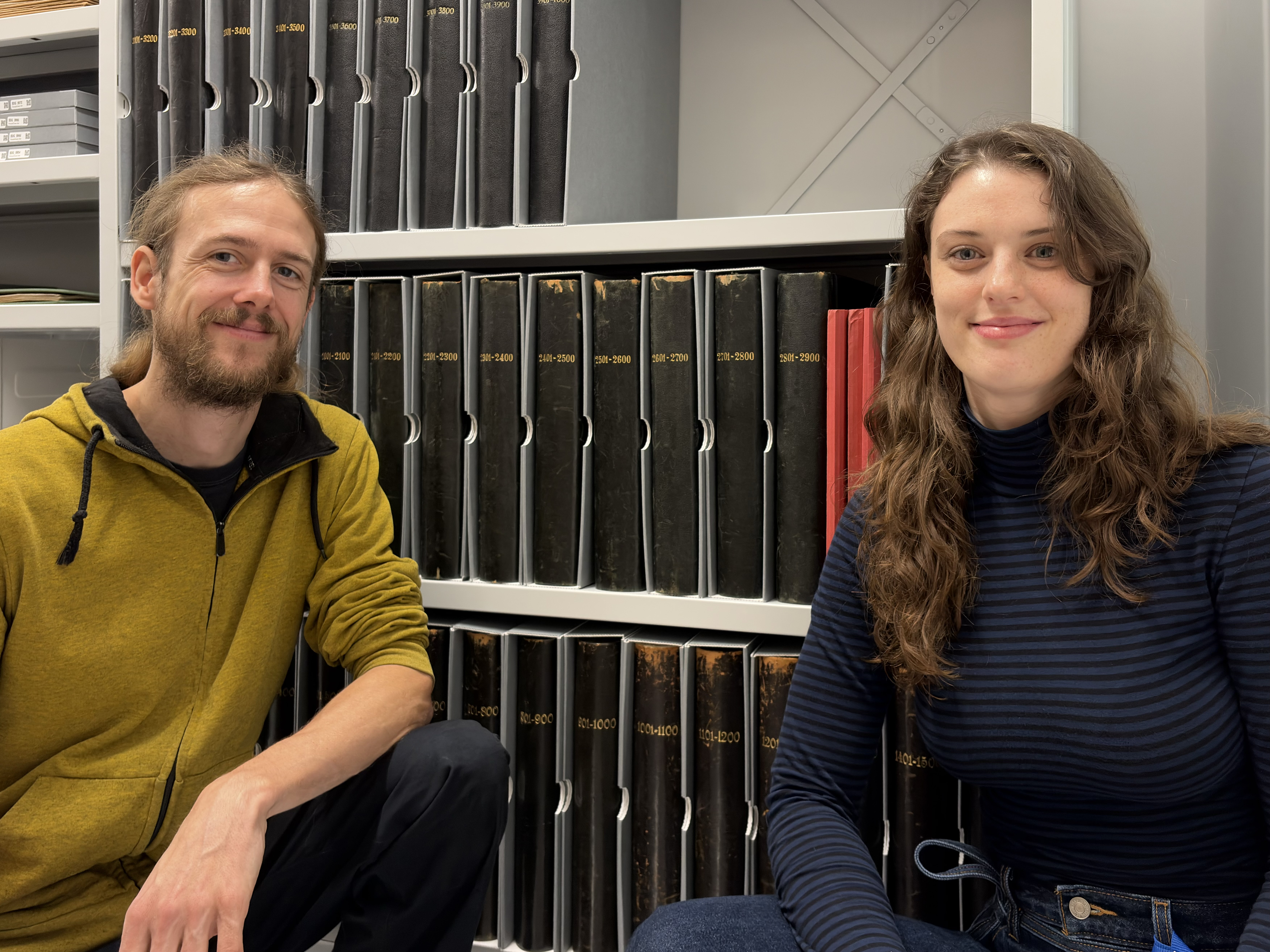Foto von Merlin Alkuin Hochmeier und Leonie Zoe Bröders