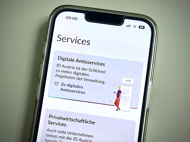 Digitales Amt am Smartphone (Bahmer, ITA)