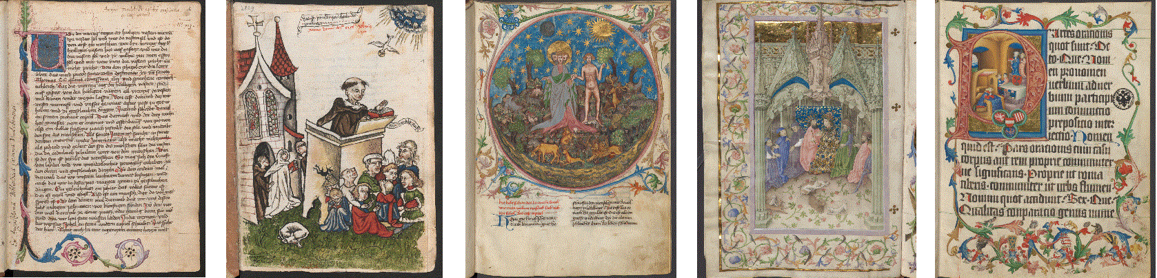 Illuminated medieval manuscripts from Vienna and Lower Austria (© Austrian National Library Vienna)