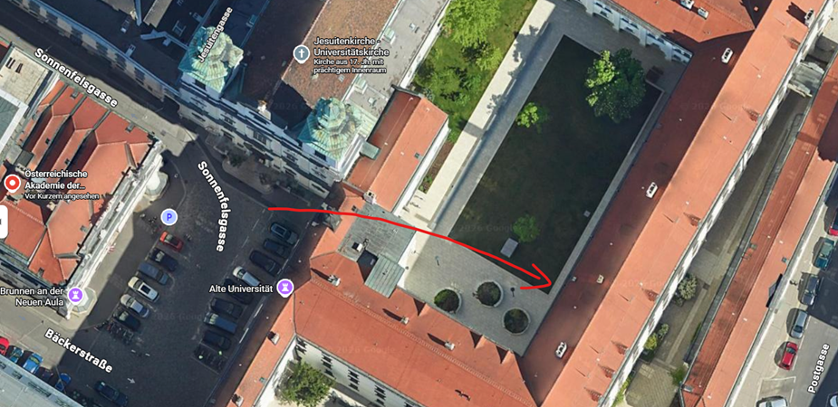 Luftaufnahme Doktor-Ignaz-Seipel-Platz und Umgebung, 1010 Wien