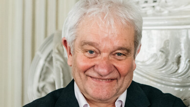 Nobelpreisträger Sir Paul Nurse an der ÖAW. © ÖAW/Klaus Pichler