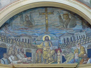 Basilica Santa Pudenziana in Rom. Bild: Wikimedia/CC