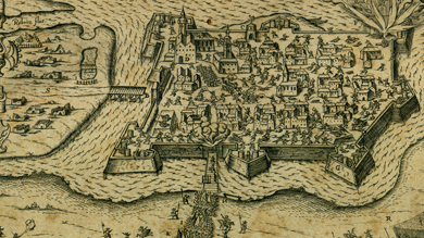 Darstellung der Eroberung der Festung Raab im langen Türkenkrieg durch die österreichischen Truppen unter Adolf von Schwarzenberg im Jahr 1598 ©Wikimedia Commons