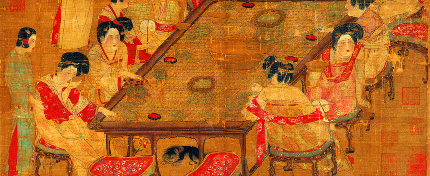 Hofmalerei der südlichen Tang-Dynastie aus dem 9. Jht. © Wikimedia/Public Domain/Nationales Palastmuseum Taipeh