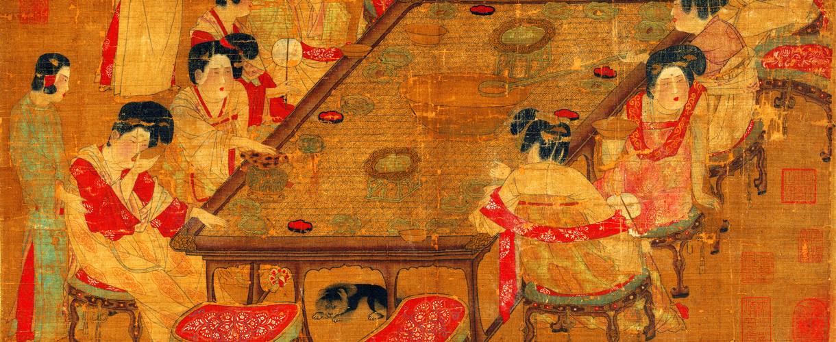 Hofmalerei der südlichen Tang-Dynastie aus dem 9. Jht. © Wikimedia/Public Domain/Nationales Palastmuseum Taipeh Hofmalerei der südlichen Tang-Dynastie aus dem 9. Jht. © Wikimedia/Public Domain/Nationales Palastmuseum Taipeh