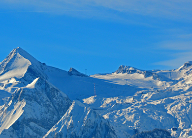 Kitzsteinhorn und Schmiedinger Kees ©Wikimedia/Public Domain/Wald1siedel 