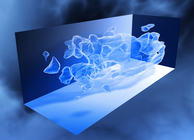 COSMOS 3D dark matter map©Wikimedia Commons/NASA/ESA/Richard Massey COSMOS 3D dark matter map©Wikimedia Commons/NASA/ESA/Richard Massey