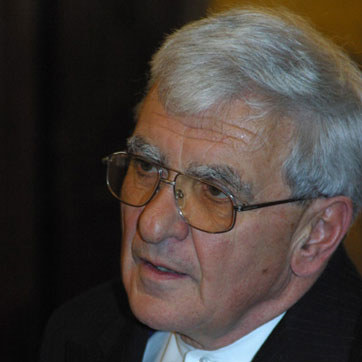 Überreichung des Ehrenringes der Stadt Wien an Werner Welzig, 2003. Bild: Peter Scepan Überreichung des Ehrenringes der Stadt Wien an Werner Welzig, 2003. Bild: Peter Scepan