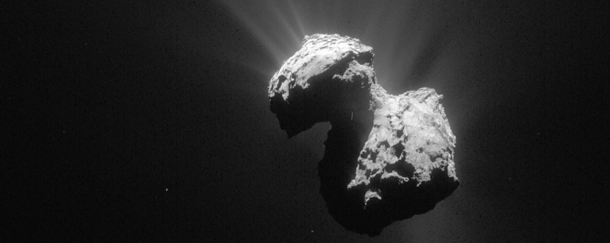 [Translate to English:] ESA/Rosetta/NAVCAM – CC BY-SA IGO 3.0