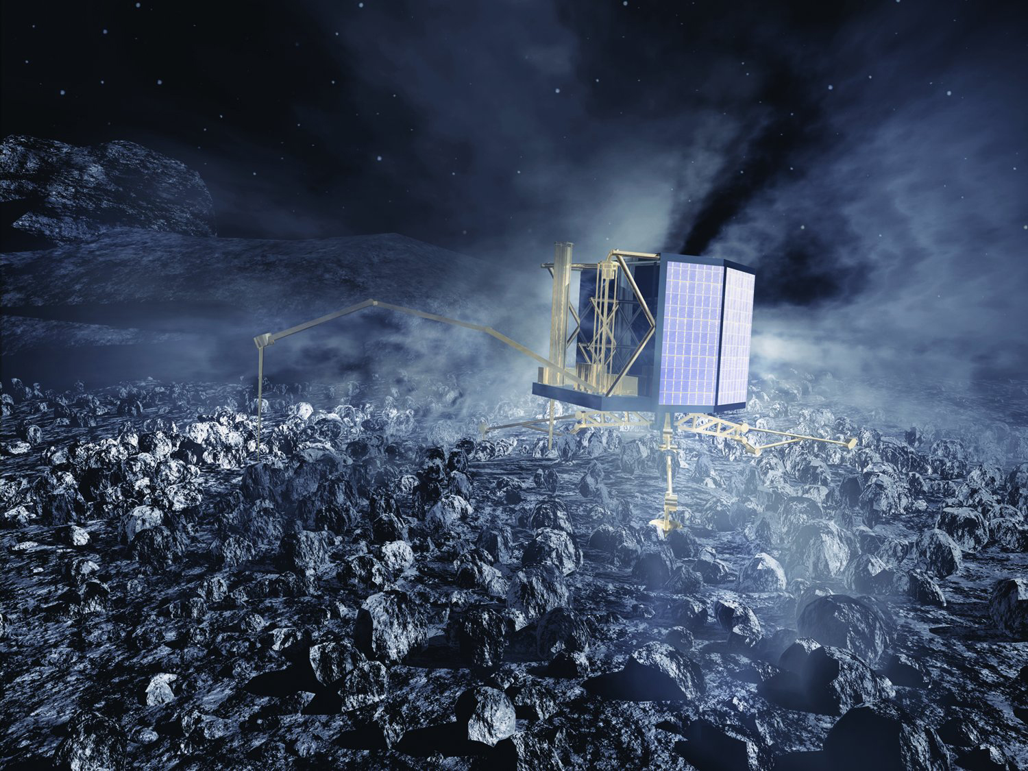 Bild: Rosetta/ESA