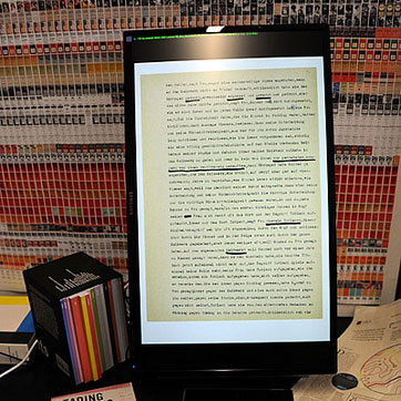 Thomas Bernhard Archiv. Bild: Hanno Biber