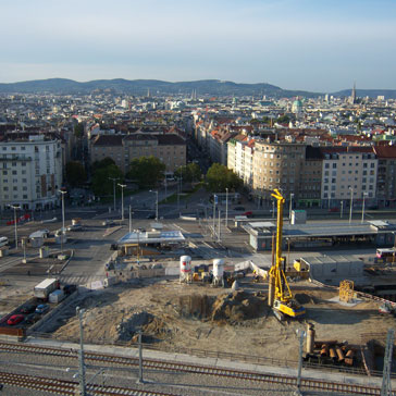 Baustelle Hauptbahnhof Wien @ Wikimedia/CC/User:My Friend