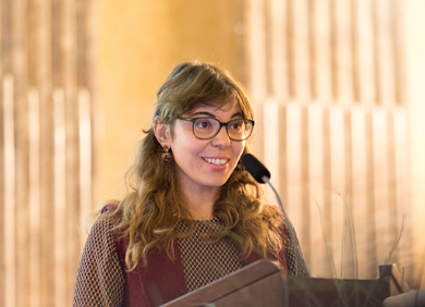 Francesca Ferlaino erhielt den Erwin Schrödinger-Preis 2017 der ÖAW © ÖAW Francesca Ferlaino erhielt den Erwin Schrödinger-Preis 2017 der ÖAW © ÖAW