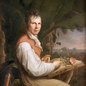 Alexander von Humboldt, 1806 porträtiert von F. G. Weitsch © Wikimedia/Public Domain