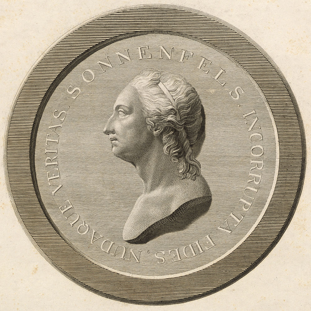 Joseph von Sonnenfels, unsignierter Kupferstich © ÖNB/Wien, PORT 138.507_01