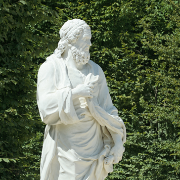 Isokrates im Garten von Versailles © Wikimedia/CC 3.0/Coyau