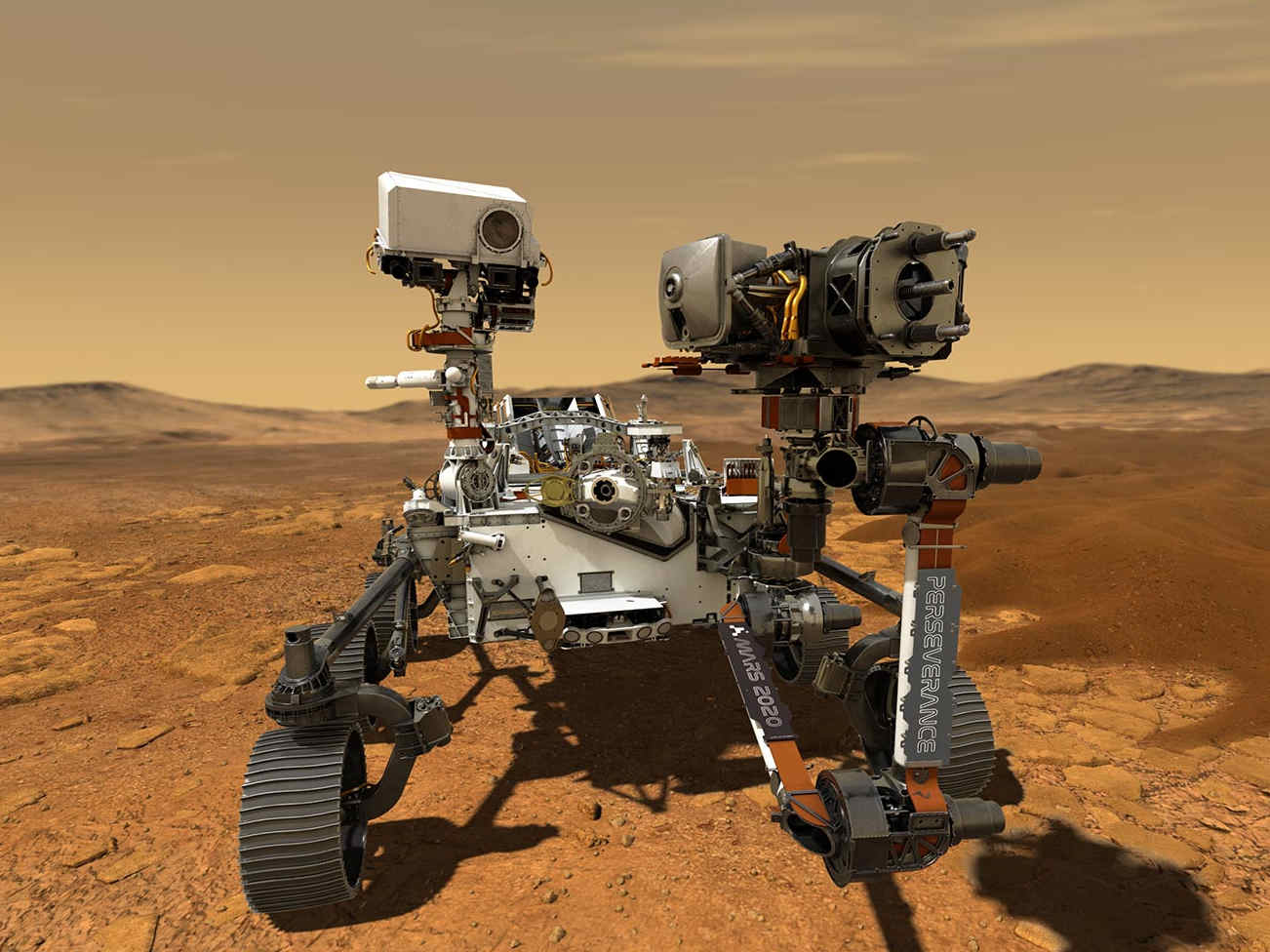 Mars-Rover Perseverance © NASA/JPL/Caltech