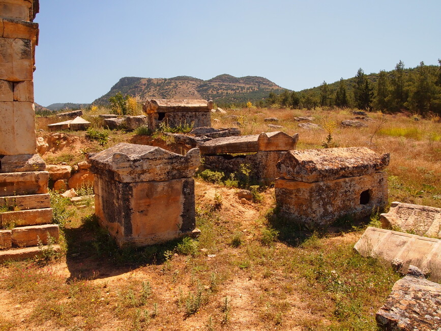 Gräberensemble in der Nordnekropole von Hierapolis © ÖAW-ÖAI/K. Wiedergut