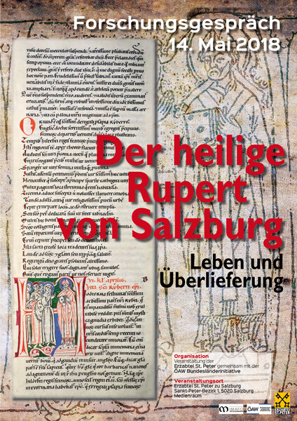 Poster "Der heilige Rupert von Salzburg"