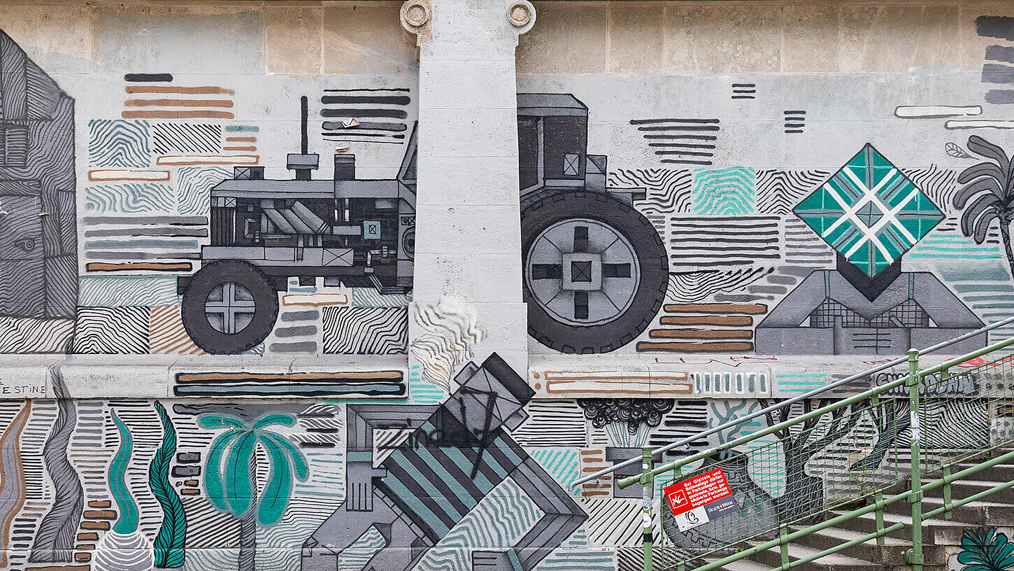 Welche gesellschaftspolitischen Themen bildet die Graffiti-Strecke am Wiener Donaukanal ab? Das untersuchen neue Forschungen, finanziert von der Österreichischen Akademie der Wissenschaften. © ÖAW Welche gesellschaftspolitischen Themen bildet die Graffiti-Strecke am Wiener Donaukanal ab? Das untersuchen neue Forschungen, finanziert von der Österreichischen Akademie der Wissenschaften. © ÖAW
