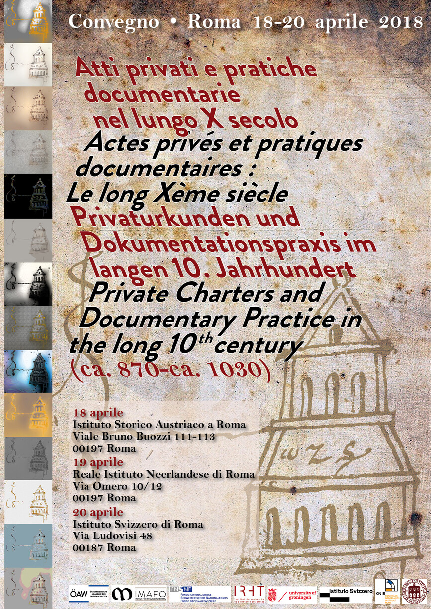 Poster Atti privati e pratiche documentarie nel lungo X