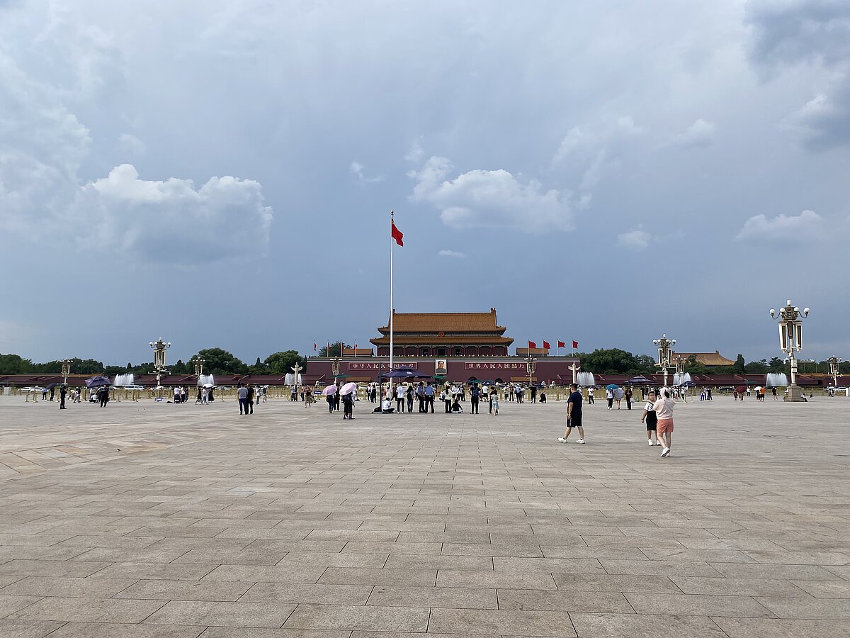 Tiananmen Square in Beijing, September 2023
