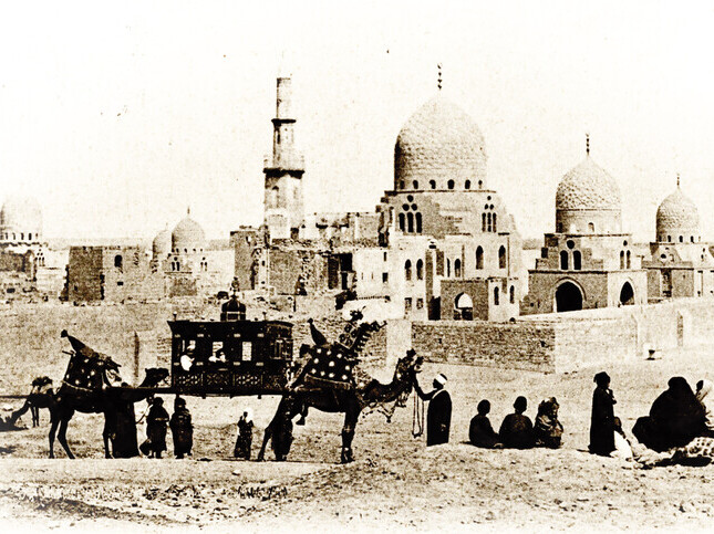 Kairo, Tombeaux des Khalifs, vor 1905 © AKON/ÖNB