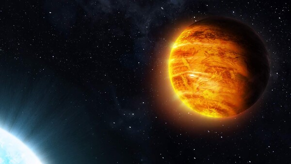 Der heiße Exoplanet KELT-9b. © Harald Ritsch/ÖAW