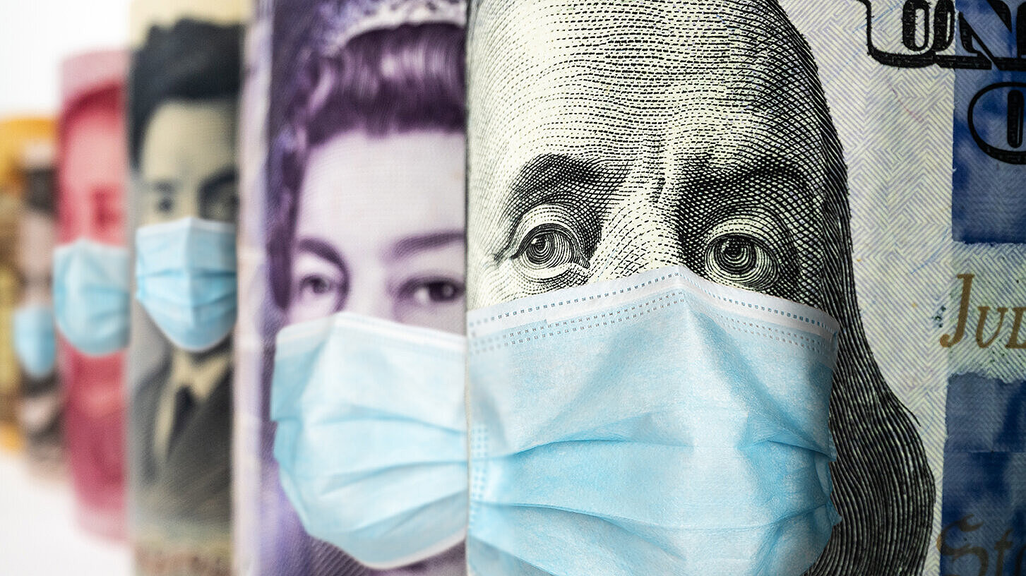Die Coronakrise kostet Geld. Milliarden gehen weltweit an Wirtschaftsleistung verloren. Die Coronakrise kostet Geld. Milliarden gehen weltweit an Wirtschaftsleistung verloren.