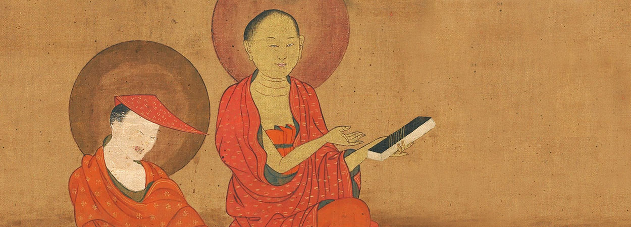 Nāgārjuna and Āryadeva, Eastern Tibet, 19th c. © Rubin Museum of Art