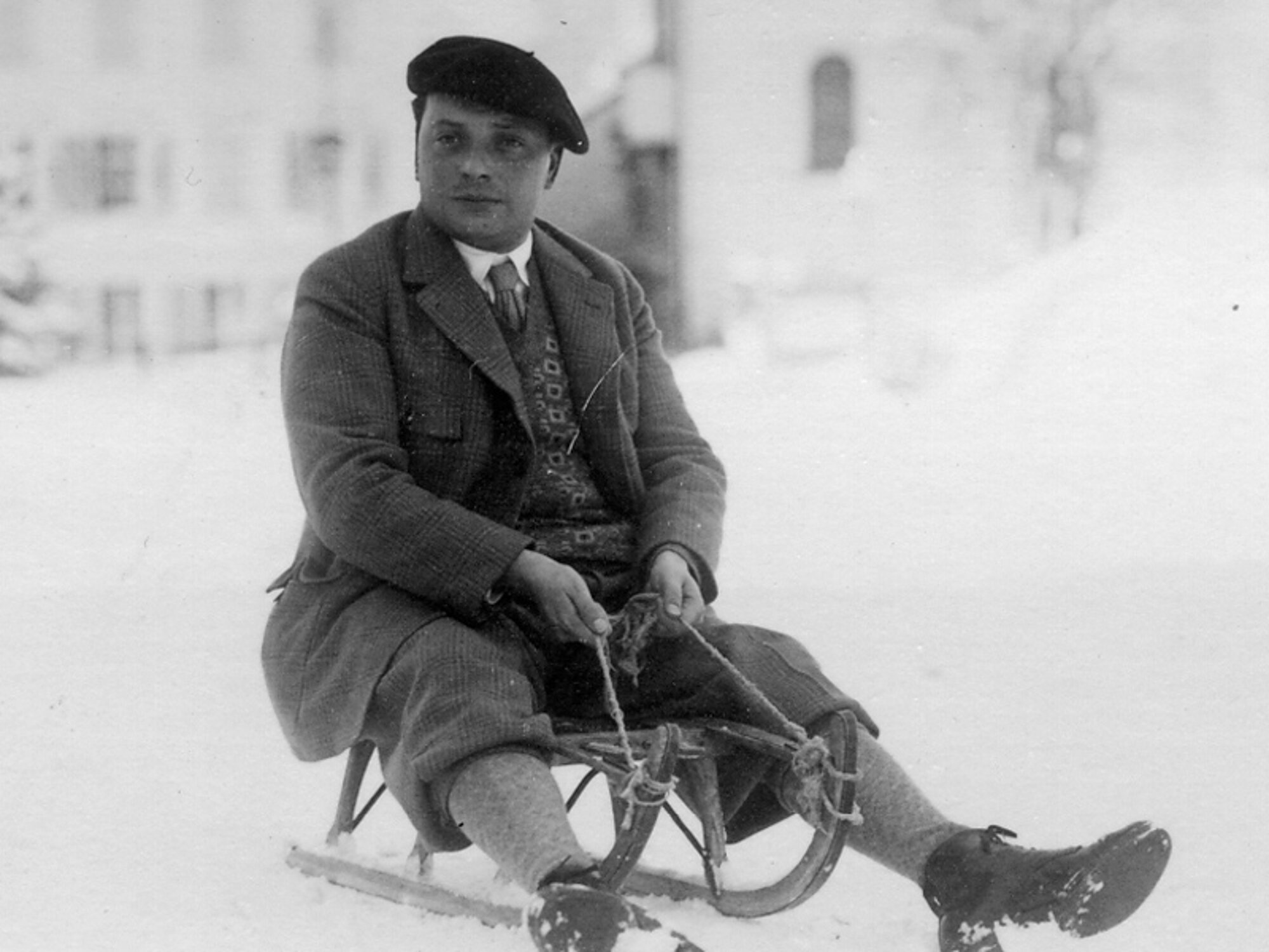 Wolfgang Pauli in Pontresina, 1931/32