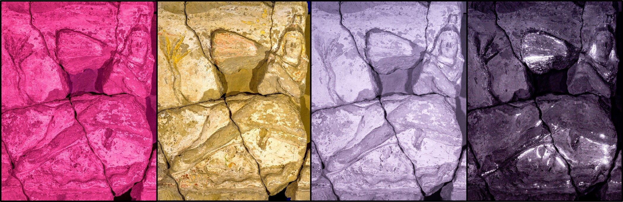 Multispectral analysis of the tauroctony relief 