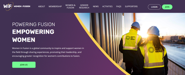 Launch of the new Women in Fusion website