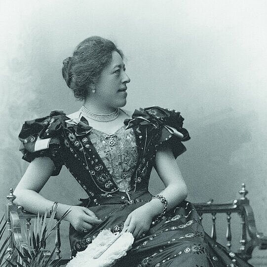 Olga Wisinger-Florian, ca. 1897; Quelle: Wikimedia Commons