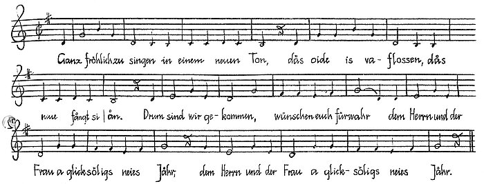 Transkription von G. Haid in ihrer Dissertation (1974; Bd. II, S.10)