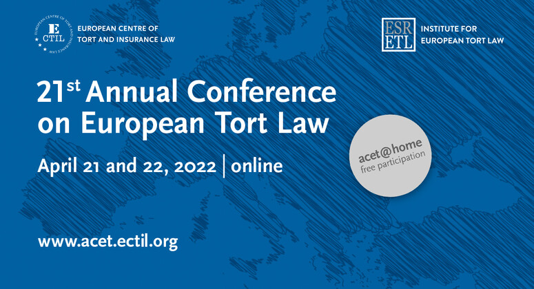 21st Annual Conference on European Tort Law