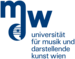 Logo der Universität für Musik und darstellende Kunst Wien