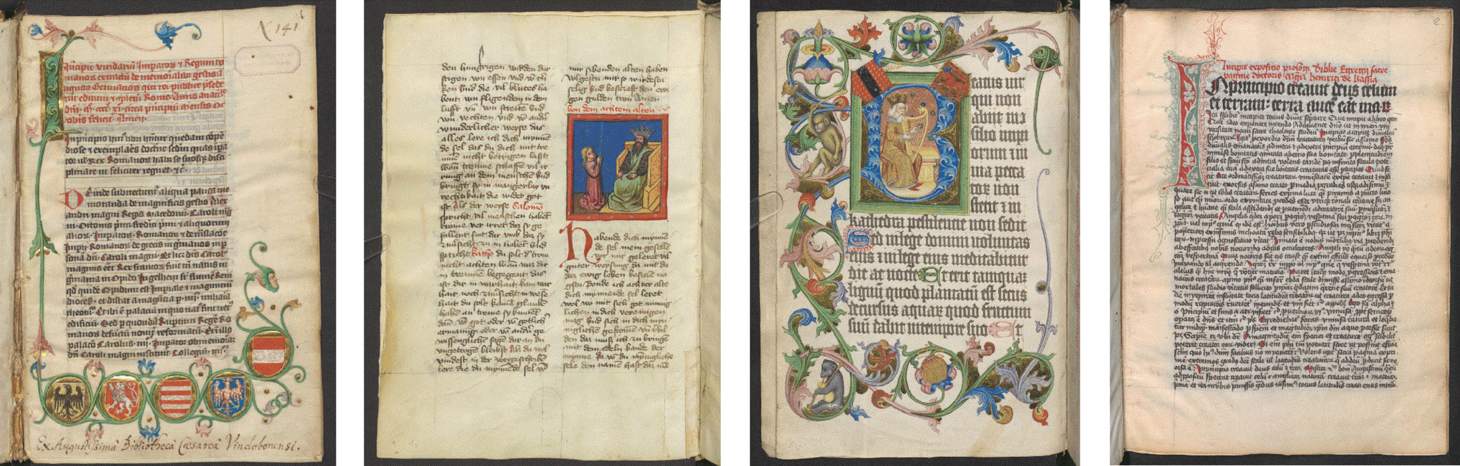 Illuminated medieval manuscripts from Austria, Germany, Switzerland (© Austrian National Library Vienna)