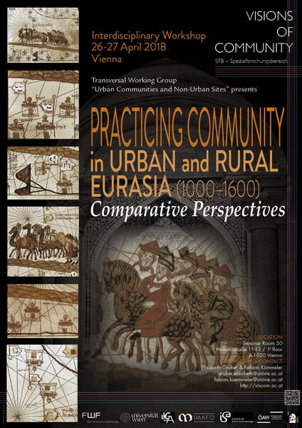 Poster "PRACTiCiNG COMMUNiTY in URBAN and RURAL EURASIA (1000–1600) Comparative Perspectives"