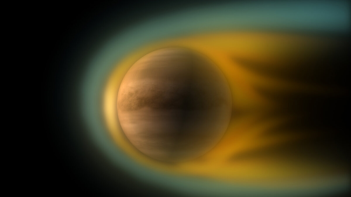 Venus loses oxygen and carbon
