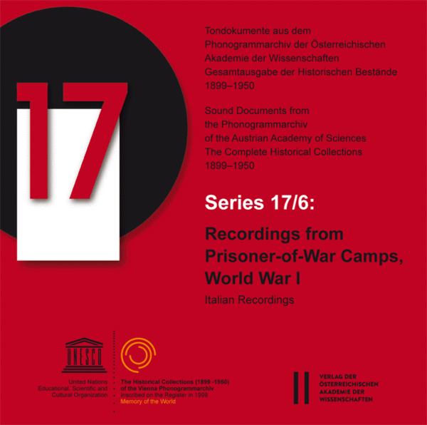 Recordings from Prisoner-of-War Camps, World War I, Series 17/6