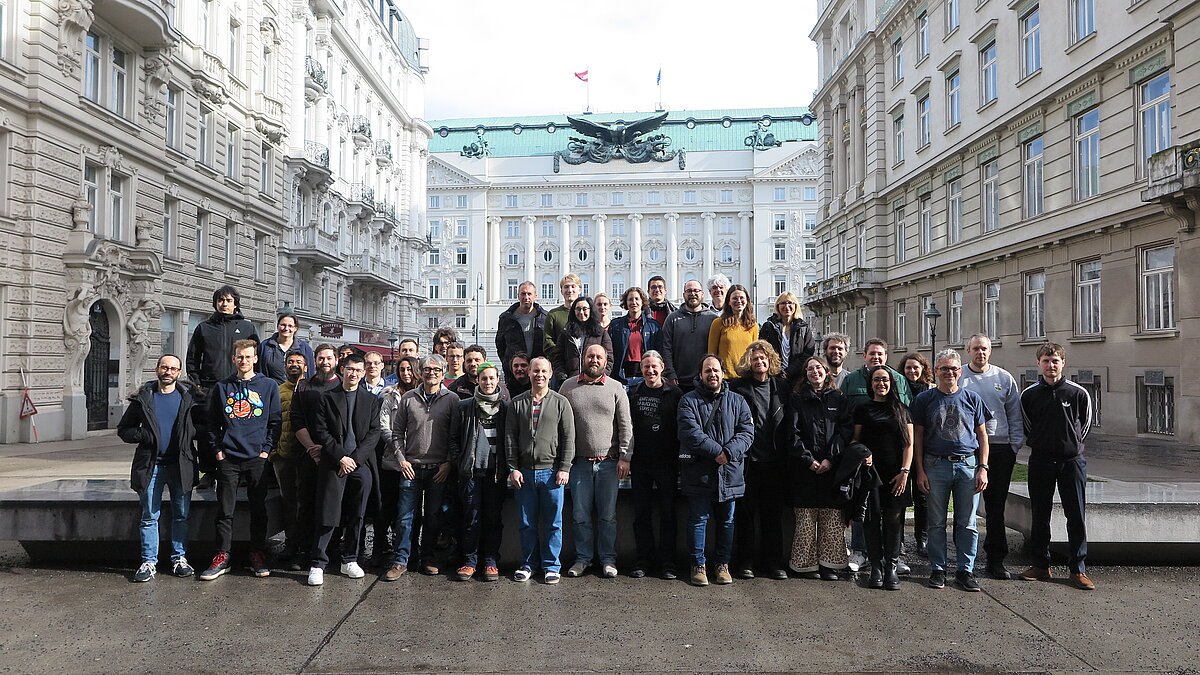 AABBA group picture during the 18th meeting in Vienna, February 2026.